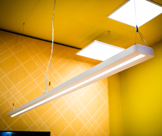 IndiviLED Linear dans les bureaux