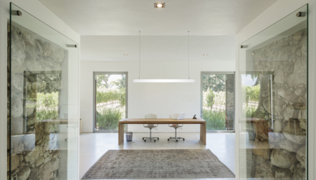 Home office LINEAR PENDANT retouched